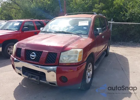 2005 Nissan Armada Se из США, поврежденный, VIN 5N1AA08A25N737897